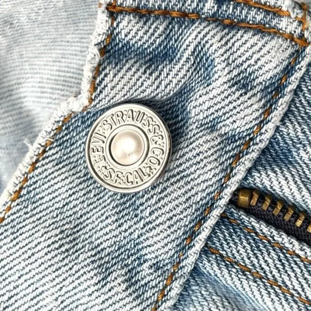 Levi's‎ 505 Jeans Men's W40 L30 Blue Denim Regular Fit Straight Leg Light Wash